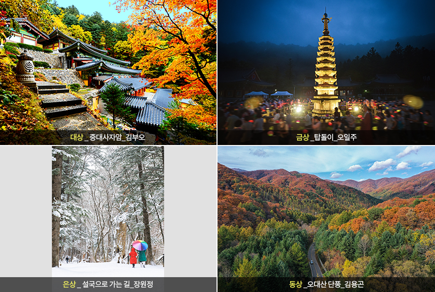 오대산 전국 디지털 사진 공모전